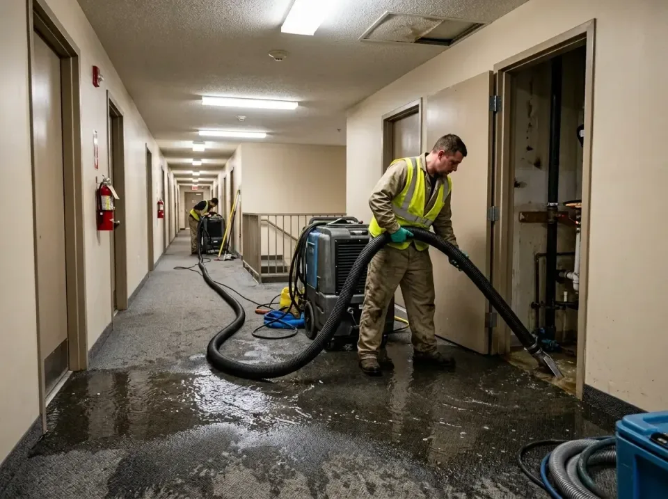 multi-unit-apartment-hallway-f-005 — frequently asked questions, Emergency Burst Pipe Water Extraction & Removal in Moncks C…